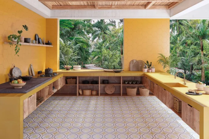 Dekor Prisma Mango 25x25 – Bild 2