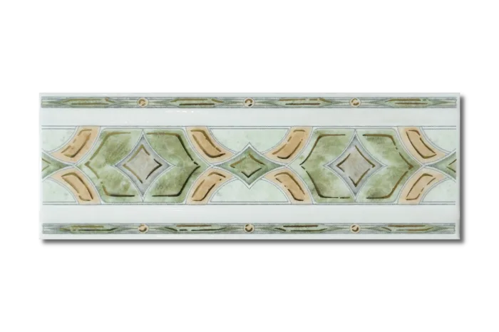 Bordüre Siena grün 7x20
