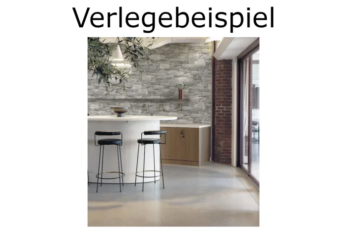 Wandfliese Steinoptik Grau 16x40 – Bild 3