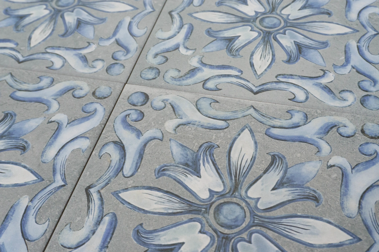 Dekor grau 25x25 – Bild 3